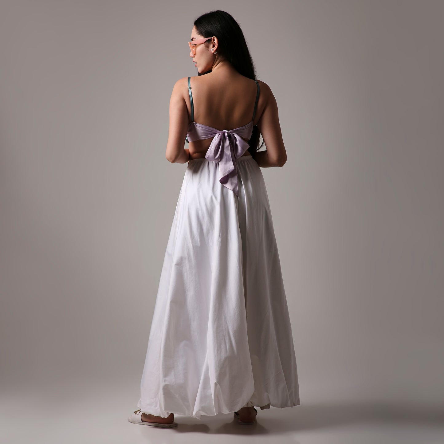 Melia In white