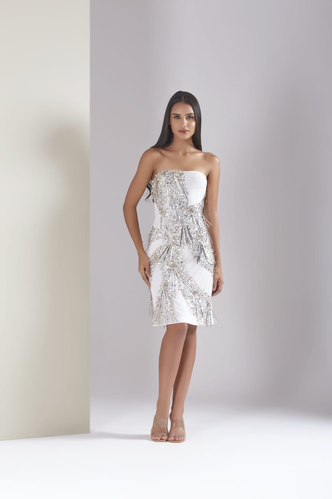 The Rebeka Sequin Party Dresses - Reema Anand Label