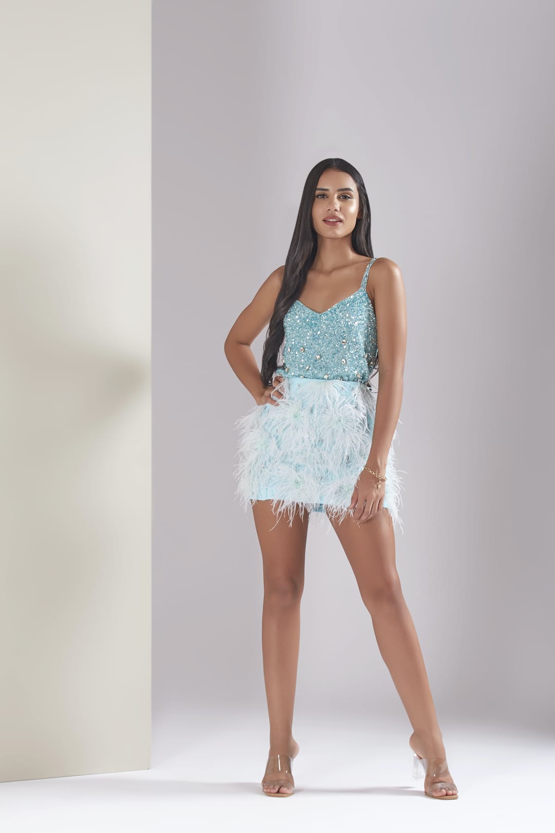 Selene Sequin Party Dresses- Reema Anand Label